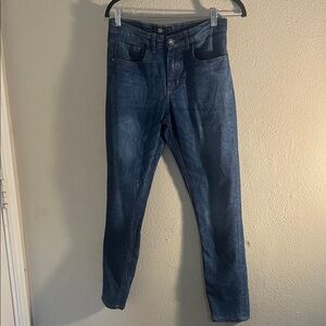 Indigo Dark Blue Women's Skinny Jeans